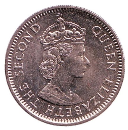 Монета 25 центов. 1965 год, Восточно-Карибские государства. Галеон "Золотая лань" сэра Френсиса Дрейка. UNC. Монета 25 центов. 1965 год, Восточно-Карибские государства. Галеон "Золотая лань" сэра Френсиса Дрейка. UNC.