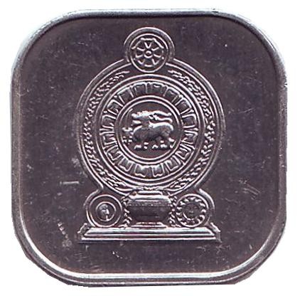 Монета 5 центов. 1978 год, Шри-Ланка. UNC. Монета 5 центов. 1978 год, Шри-Ланка. UNC.