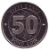 Монета 50 центов. 2014 год, Зимбабве. Бонд-коин. Монета 50 центов. 2014 год, Зимбабве. Бонд-коин.