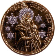 Монета 1 крона. 2010 год, Тристан-да-Кунья. Рождественская крона. Монета 1 крона. 2010 год, Тристан-да-Кунья. Рождественская крона.