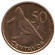 Монета 50 сентаво. 2012 год, Мозамбик. Гигантский зимородок.