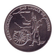 Монета 2,5 евро. 2010 год, Португалия. 200 лет оборонительной линии Торреш-Ведраш. Монета 2,5 евро. 2010 год, Португалия. 200 лет оборонительной линии Торреш-Ведраш.