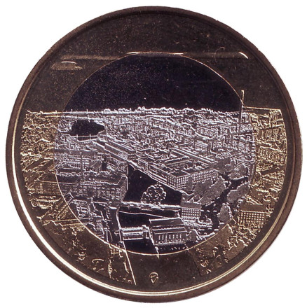 Монета 5 евро. 2018 год, Финляндия. Таммеркоски.