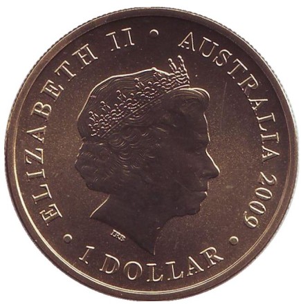 Монета 1 доллар. 2009 год, Австралия. Международный год астрономии.