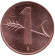 Монета 1 раппен. 2002 год, Швейцария. aUNC.