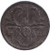Монета 1 грош, 1939 год, Польша. (цинк).