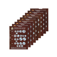 Комплект из 9-и блистерных листов. Разменные монеты РСФСР и СССР 1921-1957 гг. Формат "Optima".