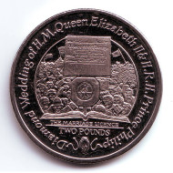 60 лет свадьбы. 2 фунта. 2007 год, Южная Георгия и Южные Сандвичевы острова.