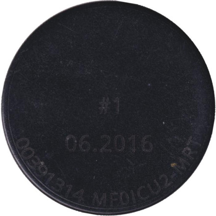 Жетон метрополитена. 2016 год, Бангкок, Таиланд. MRTA. Жетон метрополитена. 2016 год, Бангкок, Таиланд. MRTA.