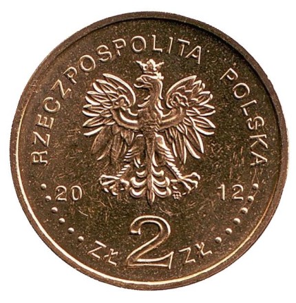 Монета 2 злотых, 2012 год, Польша. Польша на Лондонской олимпиаде 2012 года. Монета 2 злотых, 2012 год, Польша. Польша на Лондонской олимпиаде 2012 года.