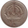 Монета 25 эре. 1946 год, Швеция. Монета 25 эре. 1946 год, Швеция.