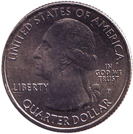 Монета 25 центов (P). 2019 год, США. Национальный Исторический Парк Миссии Сан-Антонио. Парк № 49. Монета 25 центов (P). 2019 год, США. Национальный Исторический Парк Миссии Сан-Антонио. Парк № 49.