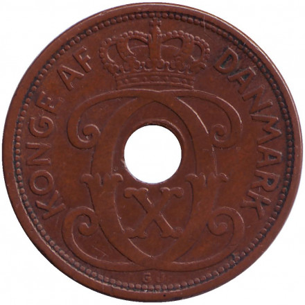 Монета 2 эре. 1926 год, Дания. Редкая! Монета 2 эре. 1926 год, Дания. Редкая!