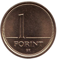 Монета 1 форинт. 2002 год, Венгрия. Монета 1 форинт. 2002 год, Венгрия.