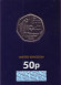 Монета 50 пенсов. 2020 год, Великобритания. Кристофер Робин. Серия "Винни Пух".