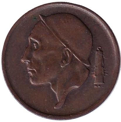 Монета 50 сантимов. 1968 год, Бельгия. (Belgie) Монета 50 сантимов. 1968 год, Бельгия. (Belgie)