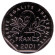 Монета 2 франка. 2001 год, Франция. BU. Монета 2 франка. 2001 год, Франция. BU.