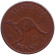 Монета 1 пенни. 1941 год, Австралия. (Без точки после "PENNY") Кенгуру. Монета 1 пенни. 1941 год, Австралия. (Без точки после "PENNY") Кенгуру.