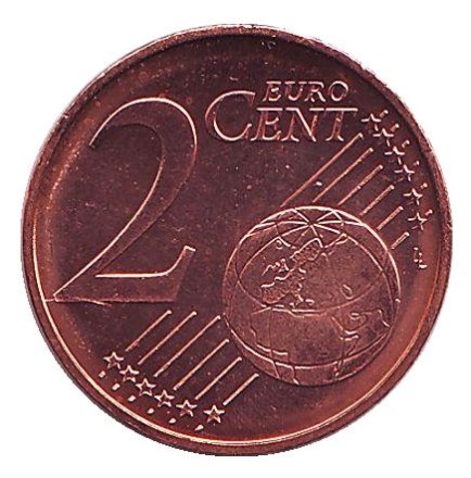 Монета 2 цента. 2002 год, Австрия.