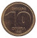Монета 10 динаров. 1992 год, Югославия. aUNC. Монета 10 динаров. 1992 год, Югославия. aUNC.