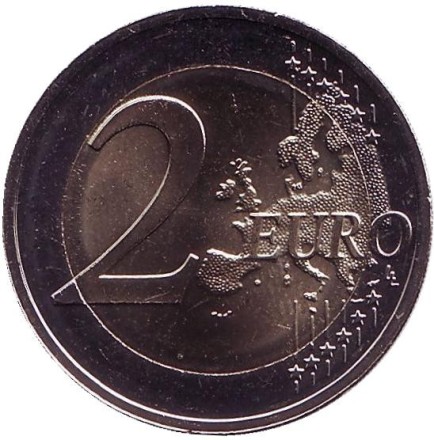 Монета 2 евро. 2017 год, Эстония. (в буклете) Путь Эстонии к независимости. (100-летие независимости).