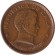 Монета 20 сентаво. 1950 год, Чили.