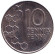 Монета 10 пенни. 1990 год, Финляндия.