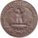 Монета 25 центов. 1951 год, США. (Отметка монетного двора D). Вашингтон. Монета 25 центов. 1951 год, США. (Отметка монетного двора D). Вашингтон.