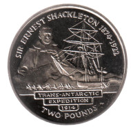 Монета 2 фунта, 2004 год, Южная Георгия и Южные Сандвичевы острова. 90-летие Имперской трансантарктической экспедиции. Монета 2 фунта, 2004 год, Южная Георгия и Южные Сандвичевы острова. 90-летие Имперской трансантарктической экспедиции.