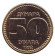 Монета 50 динаров. 1992 год, Югославия. aUNC.
