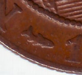 Монета 1 цент. 1968 год, Нидерландские Антильские острова. (Метка "Рыба" слева от даты) Монета 1 цент. 1968 год, Нидерландские Антильские острова. (Метка "Рыба" слева от даты)