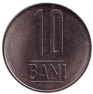 Монета 10 бани. 2018 год, Румыния. Монета 10 бани. 2018 год, Румыния.