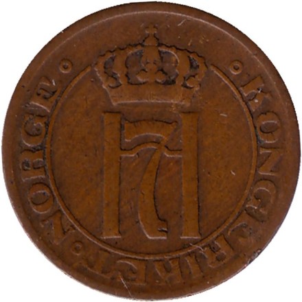 Монета 1 эре. 1911 год, Норвегия. Монета 1 эре. 1911 год, Норвегия.