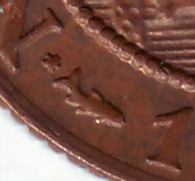 Монета 1 цент. 1968 год, Нидерландские Антильские острова. (Метки "Рыба" и "Звезда" слева от даты) Монета 1 цент. 1968 год, Нидерландские Антильские острова. (Метки "Рыба" и "Звезда" слева от даты)