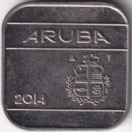 Монета 50 центов, 2014 год, Аруба. Монета 50 центов, 2014 год, Аруба.