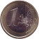 Монета 1 евро. 2000 год, Испания. Монета 1 евро. 2000 год, Испания.