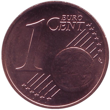 Монета 1 цент, 2019 год, Эстония.