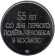 55-летие со дня Первого полёта человека в космос. Ю. Гагарин. Памятный жетон. ММД.
