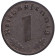 Монета 1 рейхспфенниг. 1940 год, Германия (Третий Рейх). (F). Цинк. Монета 1 рейхспфенниг. 1940 год, Германия (Третий Рейх). (F). Цинк.