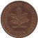 Монета 10 пфеннигов. 1985 год (G), ФРГ. Дубовые листья. Монета 10 пфеннигов. 1985 год (G), ФРГ. Дубовые листья.