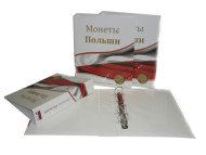 Альбом вертикальный 230х270 мм (Оптима), для монет Польши без листов. Производство Россия. Альбом вертикальный 230х270 мм (Оптима), для монет Польши без листов. Производство Россия.