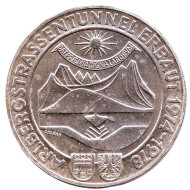 Монета 100 шиллингов. 1978 год, Австрия. Открытие Арльбергского тоннеля. BU. Монета 100 шиллингов. 1978 год, Австрия. Открытие Арльбергского тоннеля. BU.