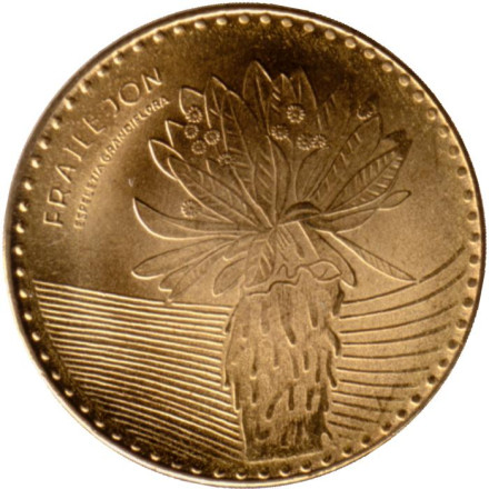 Монета 100 песо. 2018 год, Колумбия. Фрайлехон.