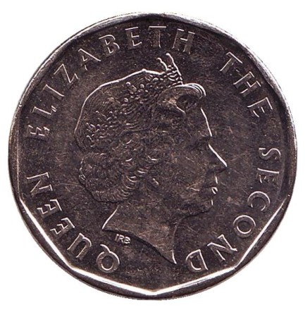 Монета 1 доллар. 2012 год, Восточно-Карибские государства. Парусник.