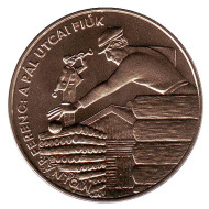 Монета 200 форинтов. 2001 год, Венгрия. Детская литература: Ференц Мольнар, "Мальчишки с улицы Пал". Монета 200 форинтов. 2001 год, Венгрия. Детская литература: Ференц Мольнар, "Мальчишки с улицы Пал".