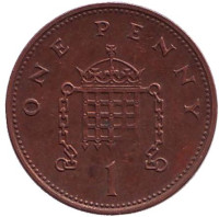 1 пенни. 1994 год, Великобритания.