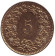 Монета 5 раппенов. 1999 год, Швейцария.