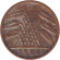 Монета 5 рейхспфеннигов. 1924 год (D), Веймарская республика. Монета 5 рейхспфеннигов. 1924 год (D), Веймарская республика.