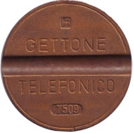 Телефонный жетон. 7509. Италия. 1975 год. (Отметка: IPM)