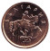 Монета 1 стотинка, 2000 год, Болгария. UNC. (Магнитная)